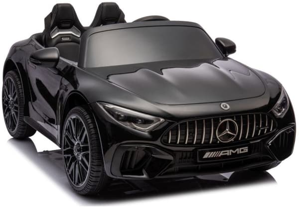 Batteridrevet elbil til børn Mercedes AMG SL63 sort