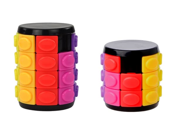 Sylinterimuotoinen logiikkapulmasetti 3-pack, 3 vaikeustasoa