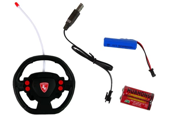 Radiostyrt passagerarflygplan 40 MHz med LED/ljud, 34 cm