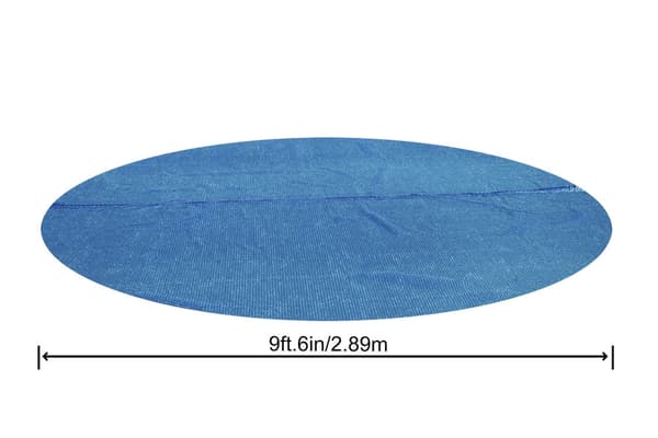 Solskydd pooltäcke bubbelplast 289 cm för 305 cm rack/expansionspool
