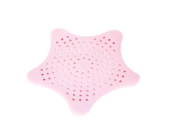 Avloppssil silikon med sugproppar 14,5 cm 4-pack blandade färger
