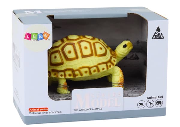 Skildpadde samlerfigur 11 cm legetøjsfigur reptil, CE/EN71 3+