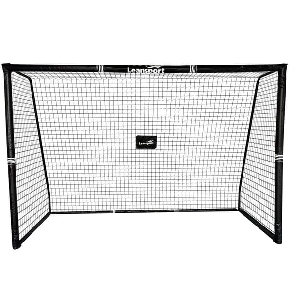 Bærbart fodboldmål 180x120x60 cm stålrør med polyeten-net