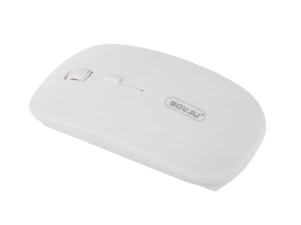 Trådløs optisk mus 2,4 GHz USB hvid 11x5,5x2 cm