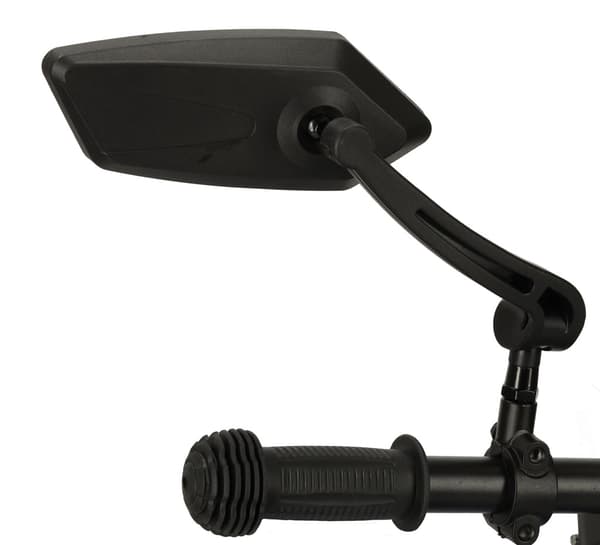 Pyöräpeili ohjaustankoon 360° säädettävä 15,5x6 cm 2-pack Black
