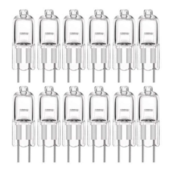 G4 halogenlampor 10W - 20W 12V - Varmvita G4 - 10w - 20st