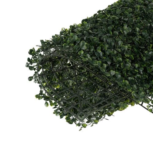 Konstgjord boxwood-häckpanel 60x40 cm 3 cm tjock grön PP 1-pack