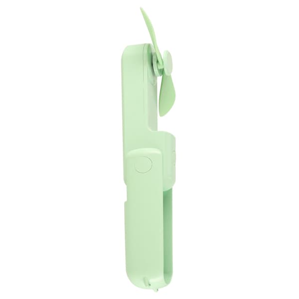 Mini USB bordventilator foldbar USB-C 3 hastigheder powerbank grøn Green