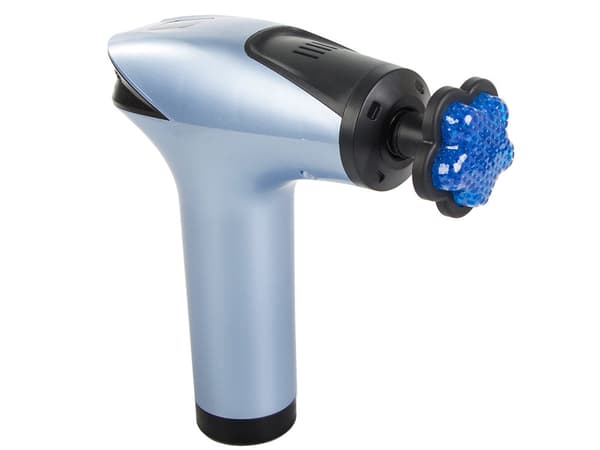 Massagepistol 8 niveauer 5 massagehoveder USB-C 30 W