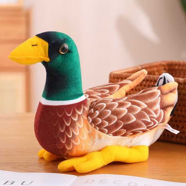 Pehmoleluankka 28 cm, realistinen pehmeä lelu