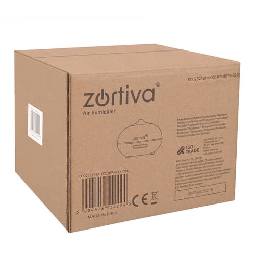 Aromadiffuser luftfuktare 400 ml med fjärrkontroll, 3 oljor, beige