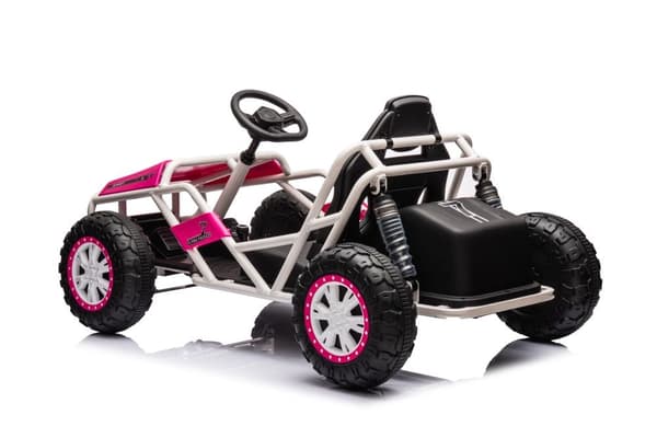 Elbil til børn, buggy, 24V, rosa, Battery Car Buggy A8812