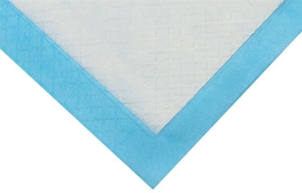 Absorberande engångsunderlag 60x45 cm 400 ml blå 50-pack