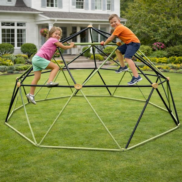 Klätterdome för barn 370 cm diameter, pulverlackerat stål, 350 kg