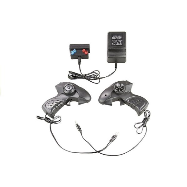 Bilbana 565 cm med 2 formelbilar, loopar och 220V adapter