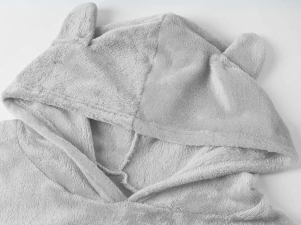 Pyjamasæt dame bomuld grå str. M langærmet trøje + shorts