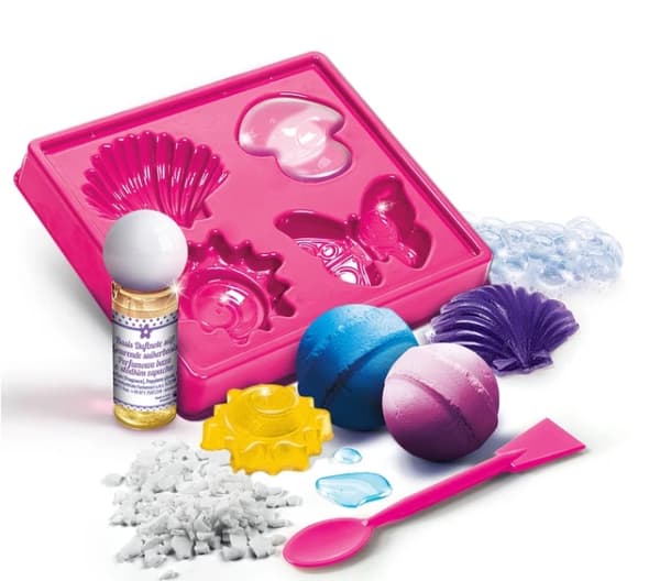 Tvåltillverkningskit för barn 8+ med bubbelexperiment och manual