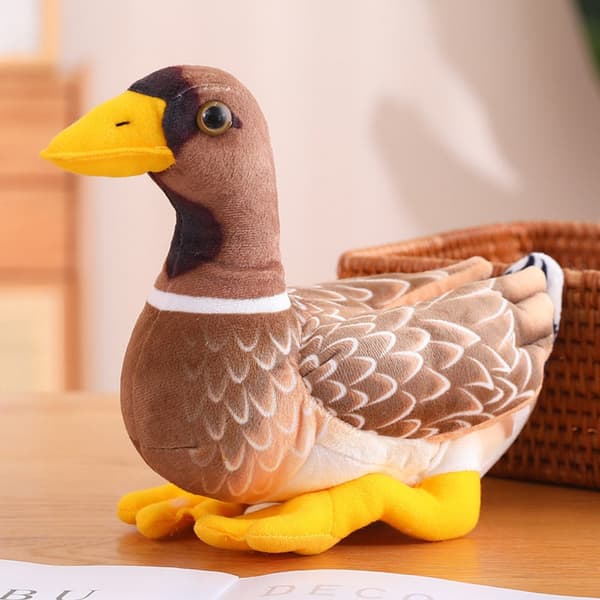 Realistinen pehmoankka 28 cm pehmeä lelu