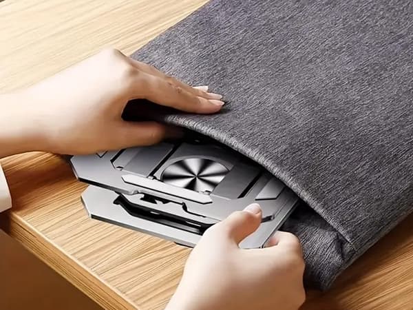 Tablet-holder justerbar 4–16 tommer 360° rotation i kulstål