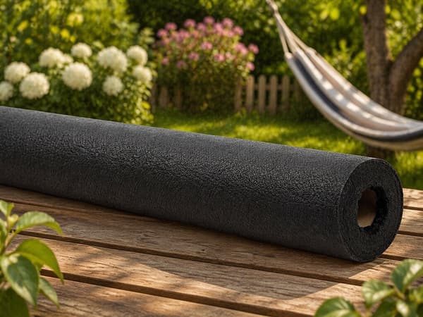 Ukrudtsdug PP 50 g/m² sort 1x20 m (20 m²) rulle