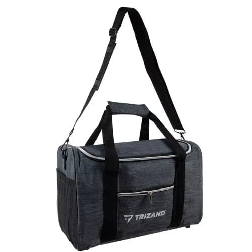 Håndbagagetaske 40x25x20 cm 20L vandafvisende grå polyester