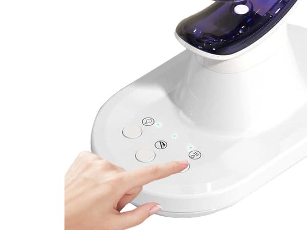 Luftfugter 90 ml med aromaterapi LED-natlampe USB hvid