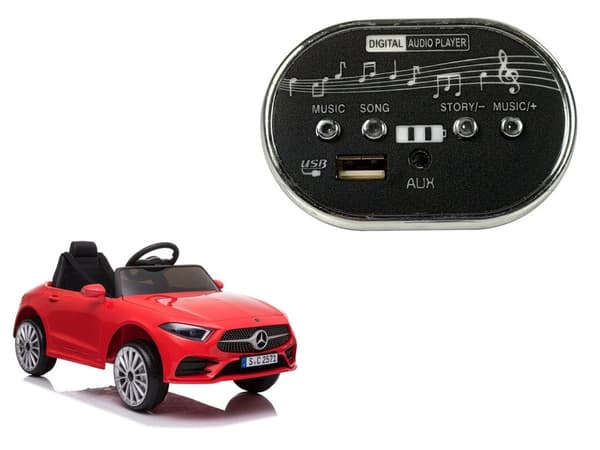 Musikpanel til bilstereo til Mercedes CLS 350 - opgradering