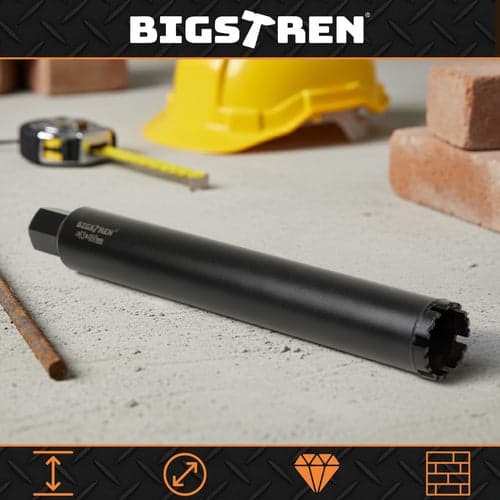 Diamantbor 63x450 mm 1 1/4 UNC til beton og asfalt