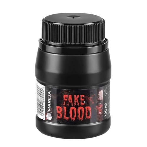 Tekoveri nestemäinen punainen 100 ml pullo Halloween-meikkiin cosplayhin