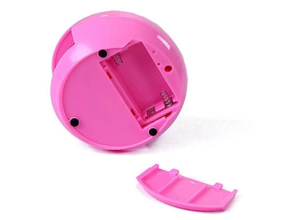 Batteridriven nageltork rosa 10,5x7 cm för nagellack 2x AA (ingår ej)