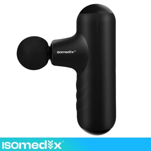 Minimassagepistooli 5 tilaa 4 päätä 5000 mAh USB-C Isomedix