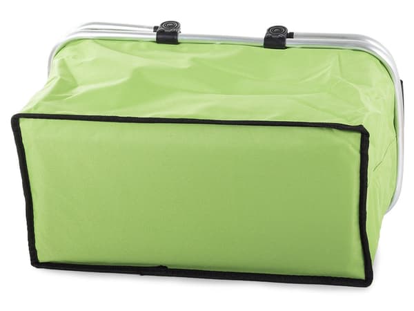 Termokurv isoleret med aluminiumsramme grøn 48x28x22 cm