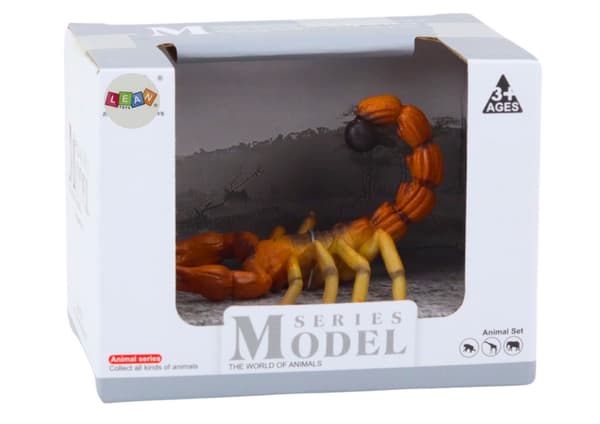 Skorpion dyrefigur i plast 8 cm, legetøjsfigur 3+ år