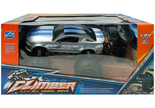 Fjernstyret off-road bil 1:24 2,4 GHz 23 cm, 6+ (AA-batterier)