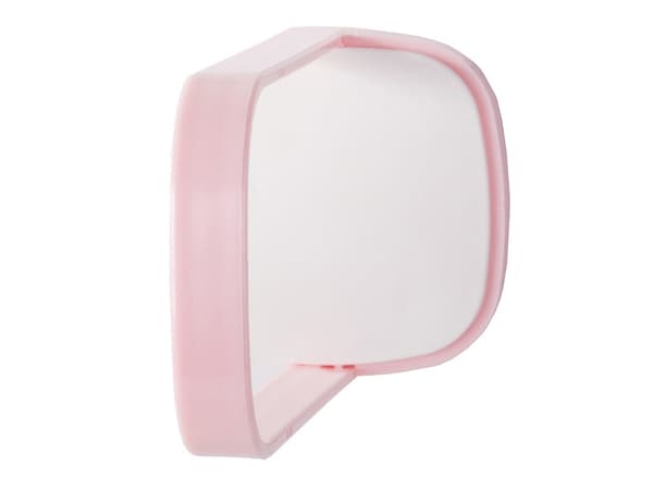 Väggmonterad galghållare vikbar självhäftande 7x15,5 cm rosa