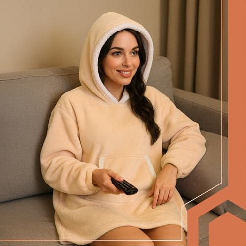 Frakke beige XXL, 100% polyester