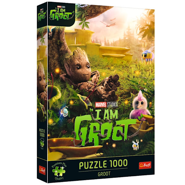 Puslespil 1000 brikker Marvel Groot Premium Plus
