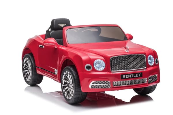 Akkukäyttöinen lastenauto Bentley Mulsanne punainen