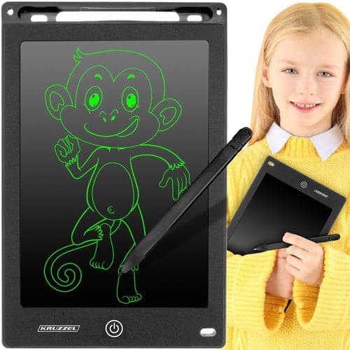 Tegnetablet LCD 8,5 tommer med stylus, sort, til børn 3+ CR2025