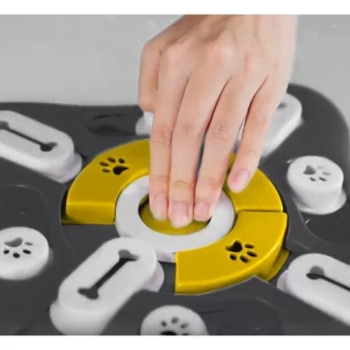 Interaktiv pusselleksak för hund, slow feeder 25,5 cm, diskmaskinssäker