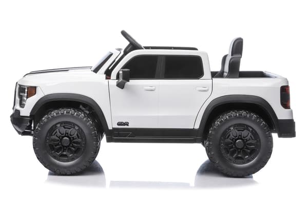 Batteridrevet elbil 4x4 til børn, hvid