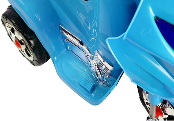 Batteridrevet legetøjsmotorcykel til børn 3+ år blå CE-certificeret