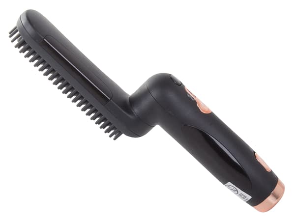 Parta- ja hiuskampa suoristustoiminnolla 160–180°C, USB, musta