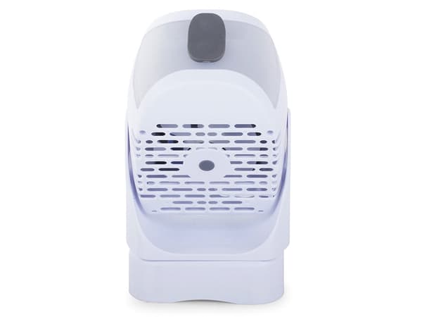 Mini USB-luftkylare/luftfuktare 2000 mAh 3 lägen vit/grå