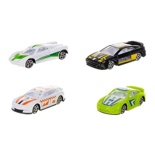 Metalbiler legetøjsbiler 16-pack 1:64 aluminiumlegering