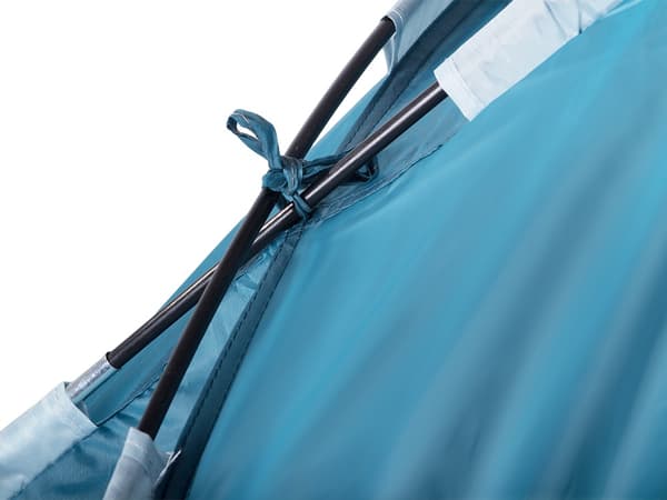 Strandtelt med UV-beskyttelse hurtig opsætning polyester blå 200x100x110 cm
