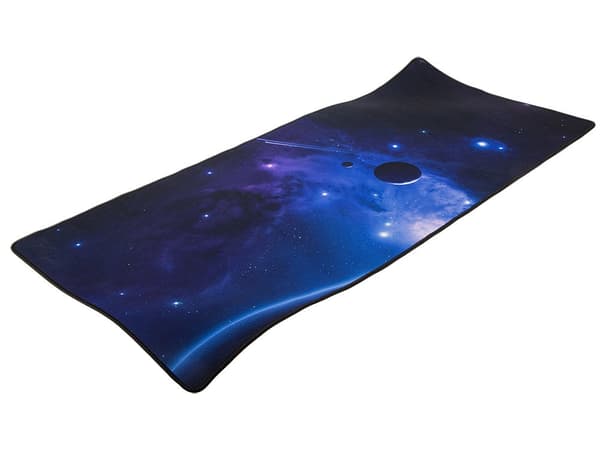 XXL musemåtte 80x30 cm skrivebordsunderlag kosmosmotiv