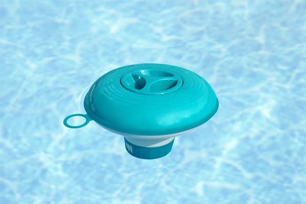 Flytande klor/bromindispenser för pool med justerbar dosering 13 cm