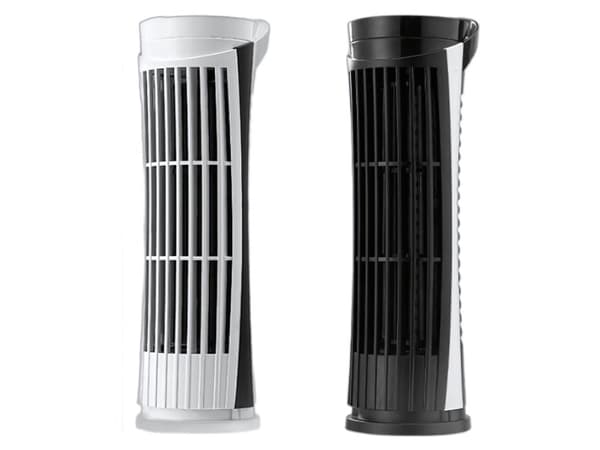 Mini bordsfläkt USB med LED-ljus 2 hastigheter 26x8 cm