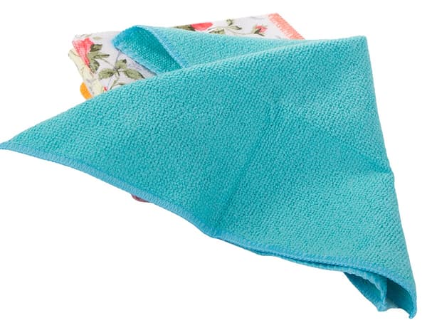 Mikrokuituliinat 6-pack 30x30 cm sekaväriset